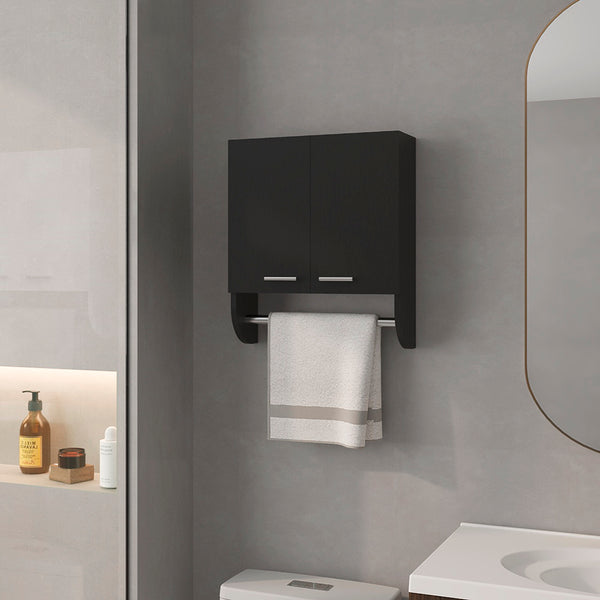 Medicine Cabinet Riley, Bathroom, Black